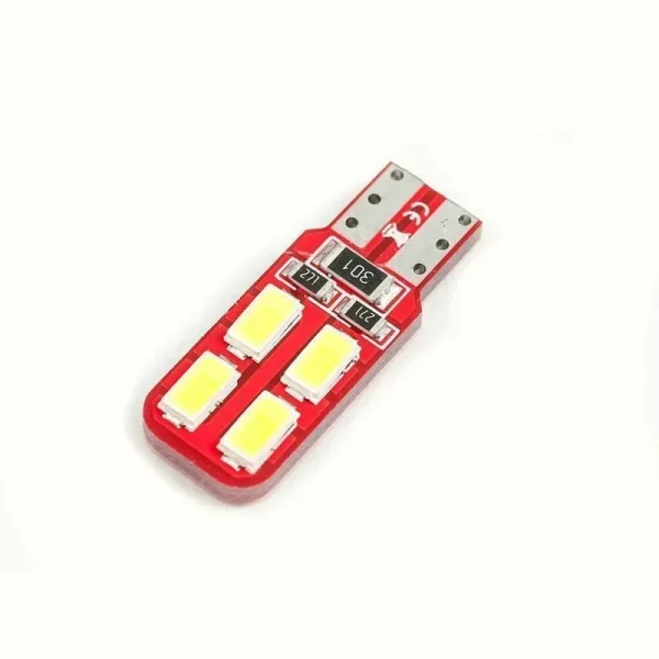 Λάμπες LED T10 8 SMD CAN BUS 12V Cold White 6500K 2τμχ