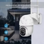 WiFi IP Ασύρματη κάμερα εξωτερικού χώρου ασφαλείας CCTV PTZ 1080P 2.4G 5G