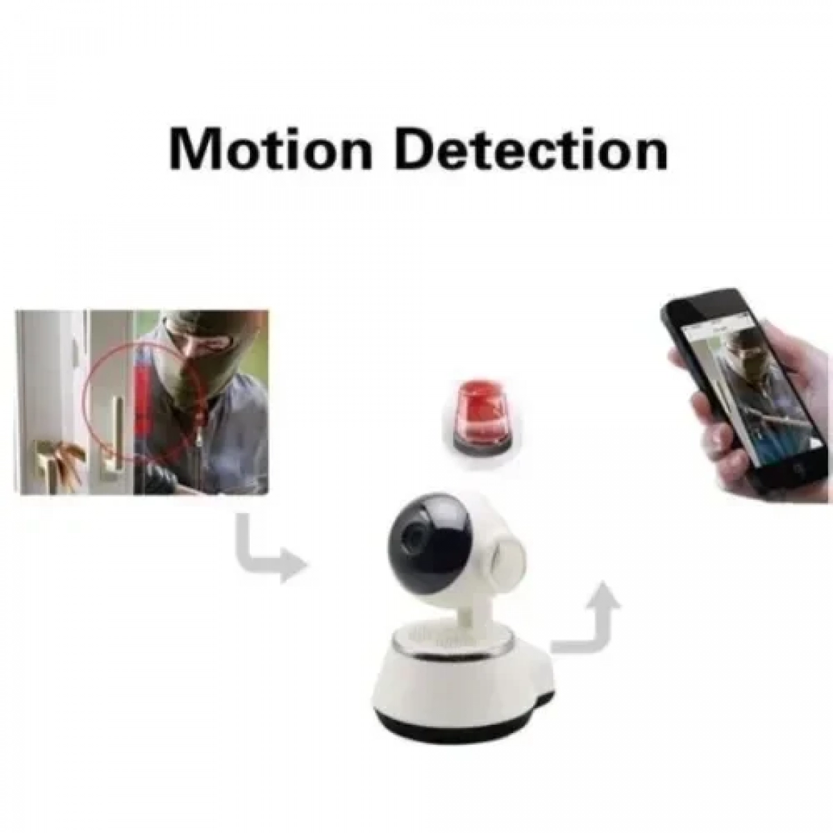 V380 WiFi Κάμερα 720P 2.4G - Wifi Smart Net Camera