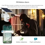 IP Κάμερα Παρακολούθησης Wi-Fi HD Αδιάβροχη Μπαταρίας με Μικρόφωνο και Φακό 3.6mm 34815