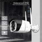 HD 5MP WiFi IP Κάμερα 1080P κλειστού κυκλώματος CCTV κάρτας ήχου TF Max 128G IR 20m P2P iCsee