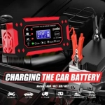 Φορτιστής μπαταρίας αυτοκινήτου 12V Andowl Q-DP1520 Κόκκινο