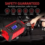 Φορτιστής μπαταρίας αυτοκινήτου 12V Andowl Q-DP1520 Κόκκινο
