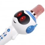 Παιδικό Ασύρματο Μικρόφωνο Karaoke Ρομπότ Andowl Q-MC838 Λευκό/Μπλε