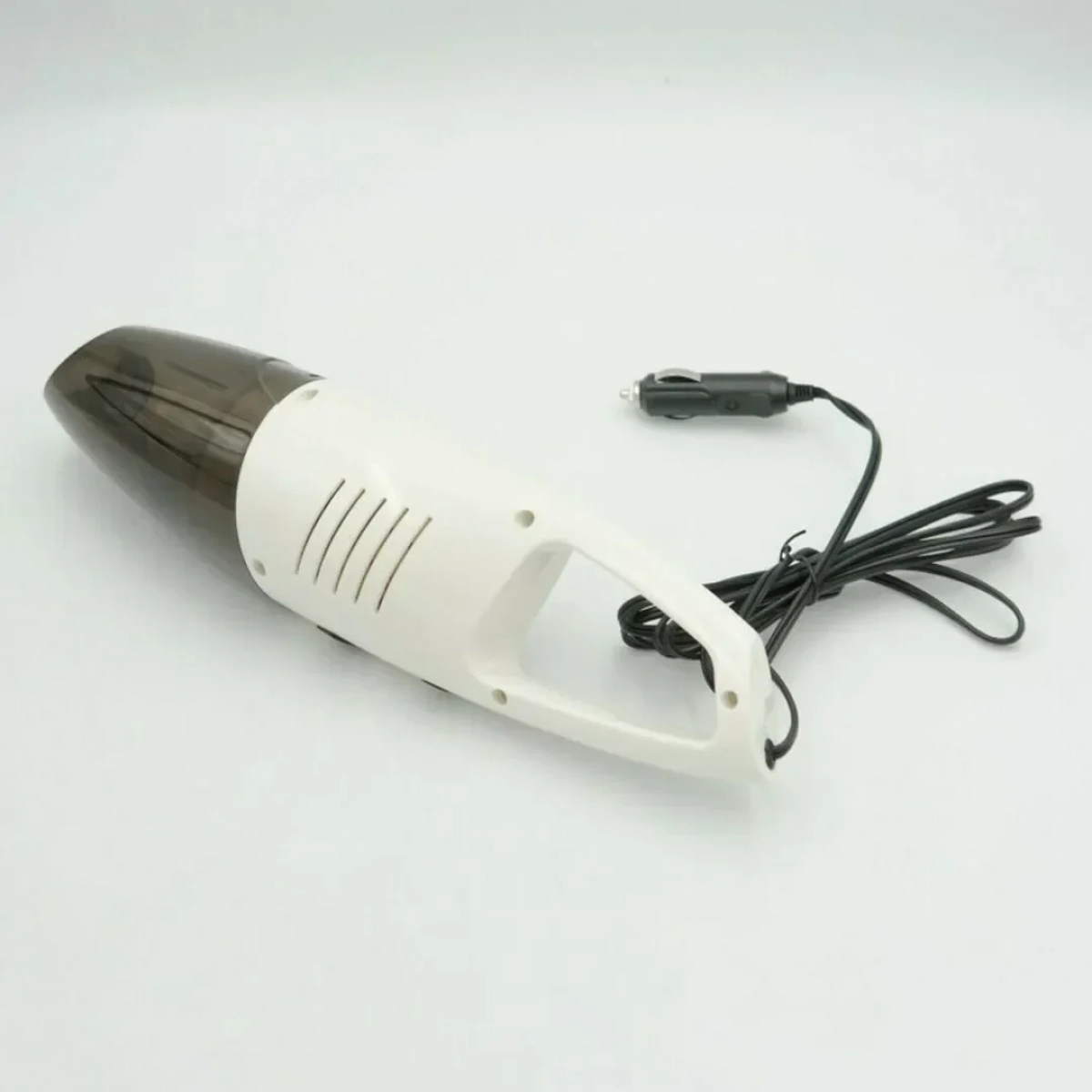 Carsun C-16521 Wireless Σκουπάκι Αυτοκινήτου Στερεών / Υγρών με Ισχύ 120W & Καλώδιο Αναπτήρα 12V Λευκό