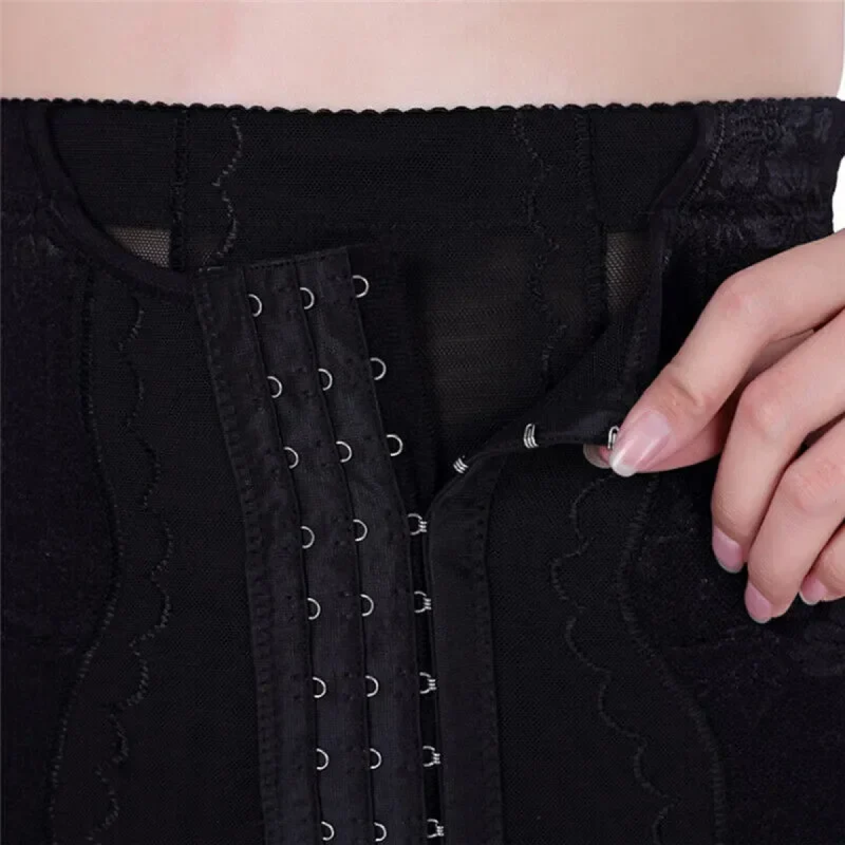 Ψηλόμεσο Εσώρουχο αδυνατίσματος High Waist Body Shaping Pants - Μαύρο M