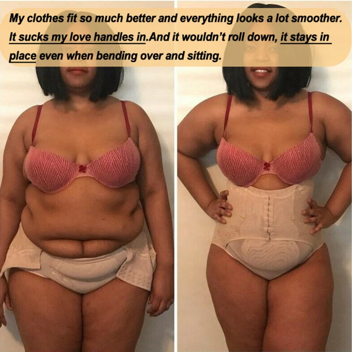 Ψηλόμεσο Εσώρουχο αδυνατίσματος High Waist Body Shaping Pants - Μαύρο M