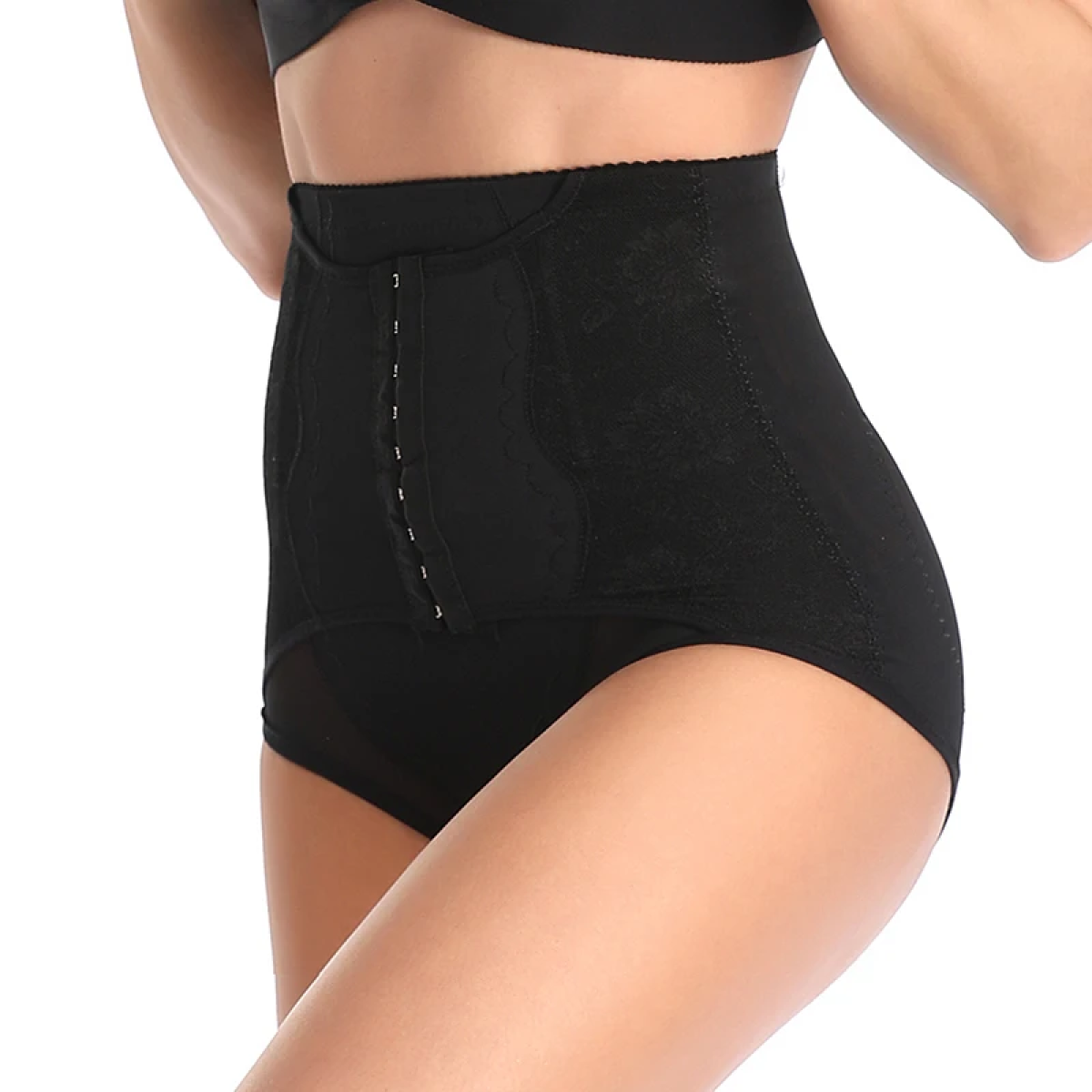 Ψηλόμεσο Εσώρουχο αδυνατίσματος High Waist Body Shaping Pants - Μαύρο M