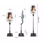 Andowl LED Ring Light 2900-6500K Q-MG601 με Βάση για Κινητό