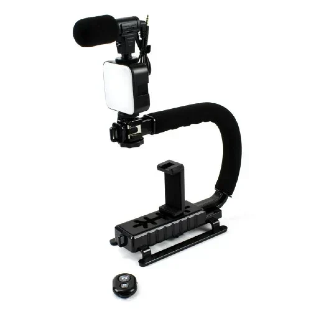 Andowl Q-ZJ010 Τρίποδο Κινητού με Bluetooth Μαύρο