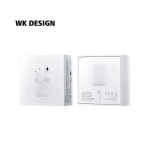 Ακουστικά Earphone TWS WK BT V04 Λευκό - Photo2