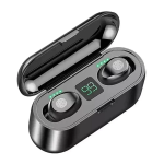 AKS-T230 In-ear Bluetooth Handsfree Ακουστικά με Θήκη Φόρτισης - Μαύρο - Photo3