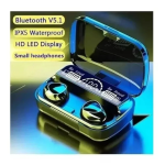 AKS-T230 In-ear Bluetooth Handsfree Ακουστικά με Θήκη Φόρτισης - Μαύρο - Photo6
