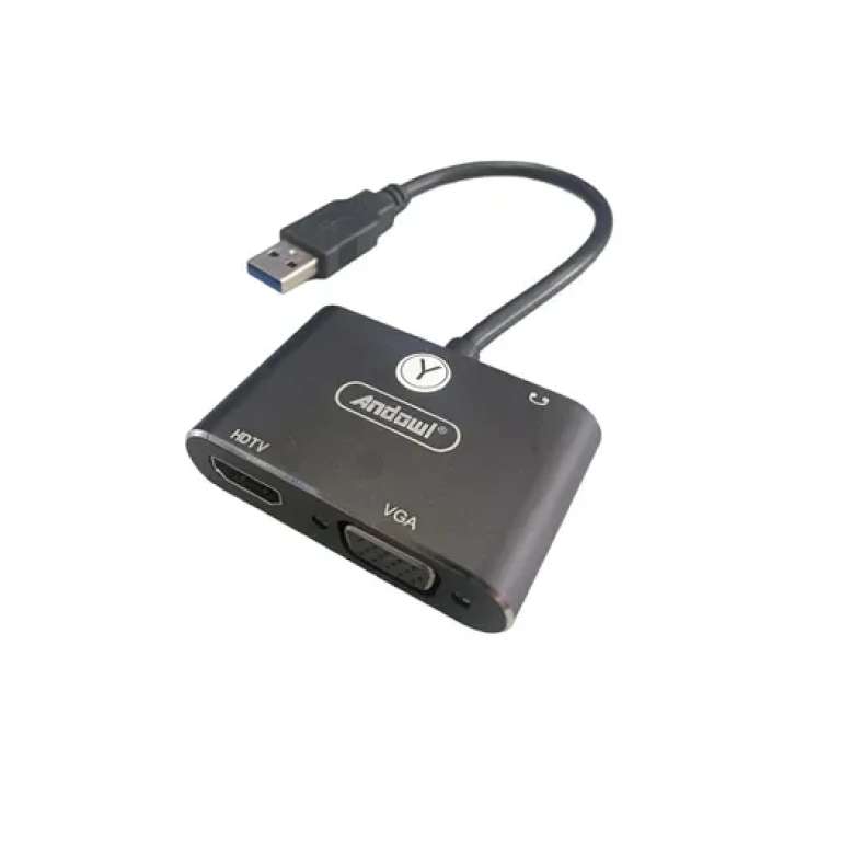 Αντάπτορας USB 3.0 HDTV – VGA με υποστήριξη 4K HDR Andowl Q-HD322