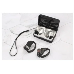Ασύρματα ακουστικά Bluetooth In-ear Handsfree με θήκη φόρτισης D78 TWS - μαύρα - Image 2