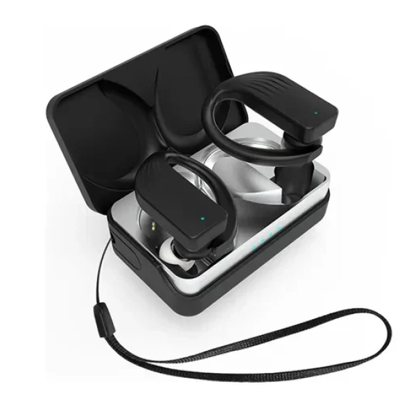 Ασύρματα ακουστικά Bluetooth In-ear Handsfree με θήκη φόρτισης D78 TWS - μαύρα