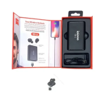 Ασύρματα ακουστικά Bluetooth In-ear Handsfree με θήκη φόρτισης Ipipoo TP-1 ασημί - Image 4