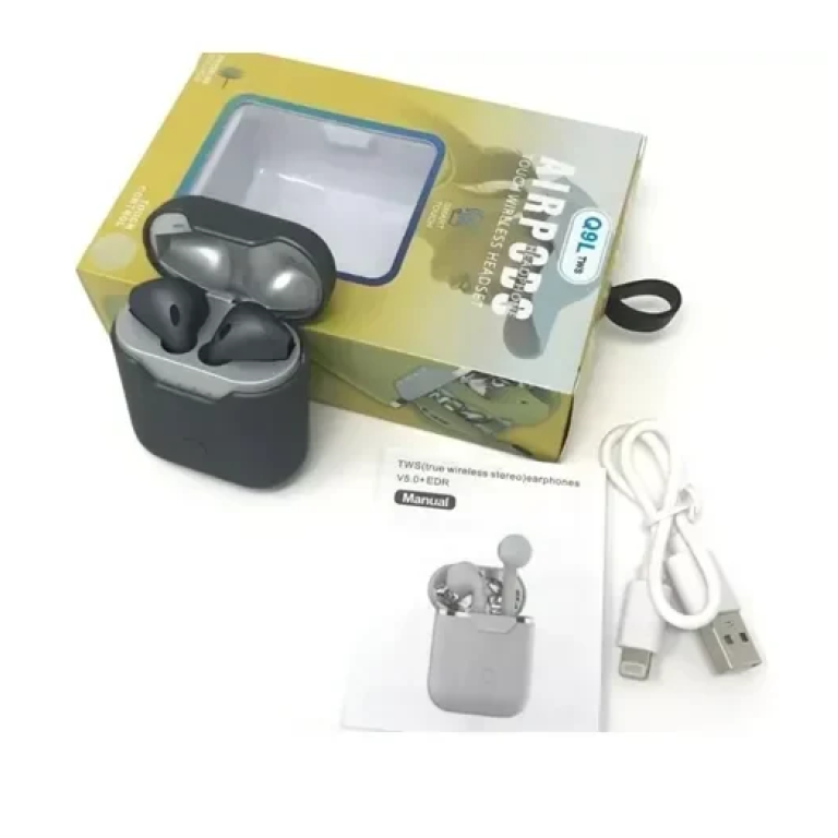 Ασύρματα ακουστικά Earbud Bluetooth Handsfree Q9L - μαύρο