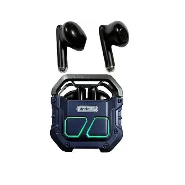 Ασύρματα Stereo Bass In-Ear ακουστικά με μικρόφωνο Andowl Q-E358 μαύρα