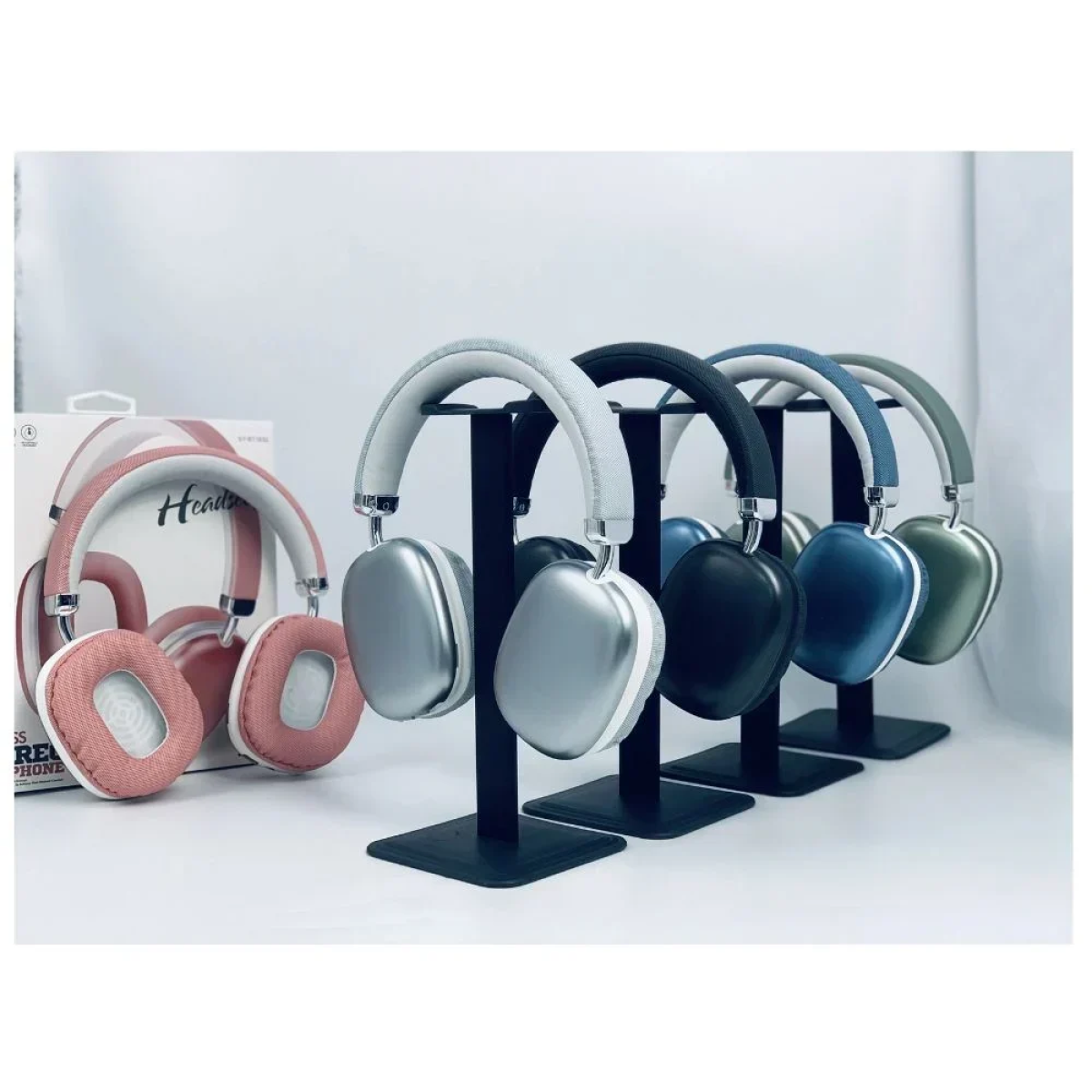 Ασύρματα Στερεοφωνικά Ακουστικά Bluetooth SY-BT1632, Ασημί - Photo2