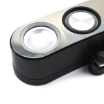 Ασύρματη μπάρα ήχου Bluetooth 5W*2 USB FM Andowl Q-YX800 – μαύρο, ασημί - Image 3