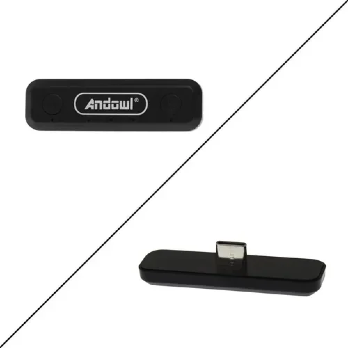 Ασύρματος αντάπτορας ήχου Bluetooth 5.0 Receiver με θύρα εξόδου USB Andowl Q-SW455 - Image 3