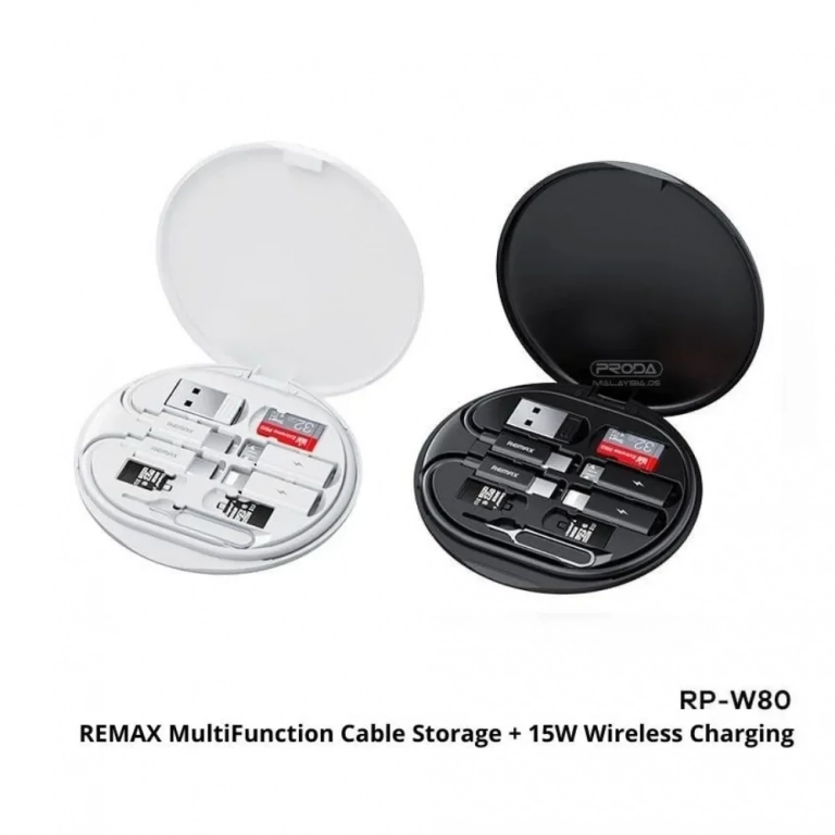 Ασύρματος Φορτιστής Remax RP-W80 15W - Λευκό - Photo1