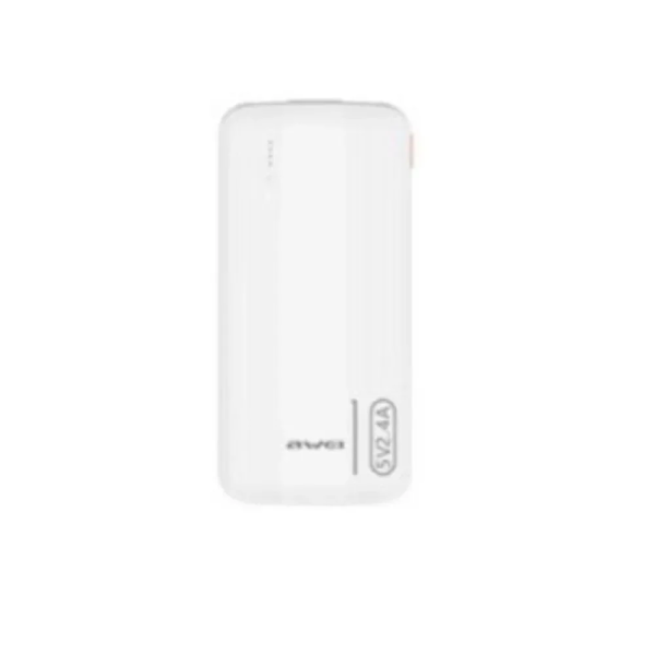 Awei P20K Power Bank 10000mAh, Λευκό - Photo1