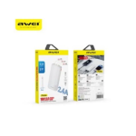 Awei P20K Power Bank 10000mAh, Λευκό - Photo3