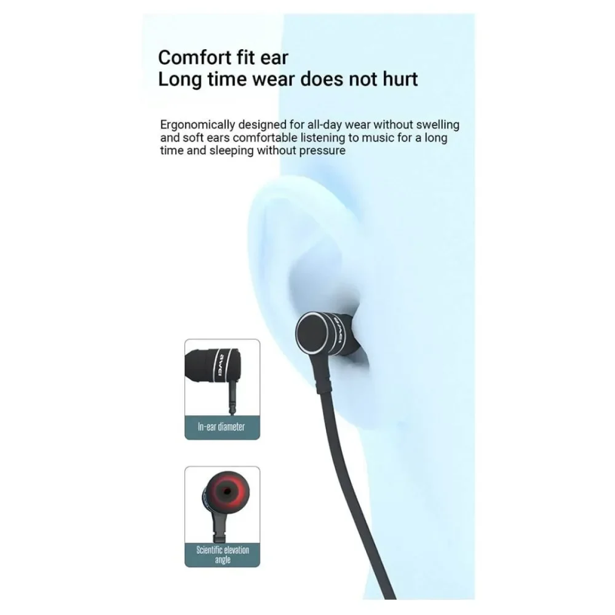 Awei PC-8T Ακουστικά In-Ear Type-C - Photo4