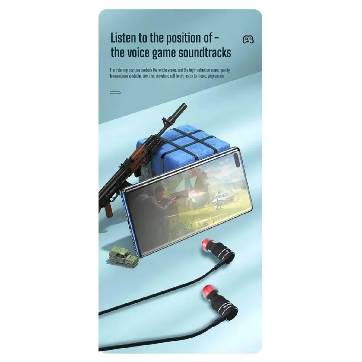 Awei PC-8T Ακουστικά In-Ear Type-C - Photo5