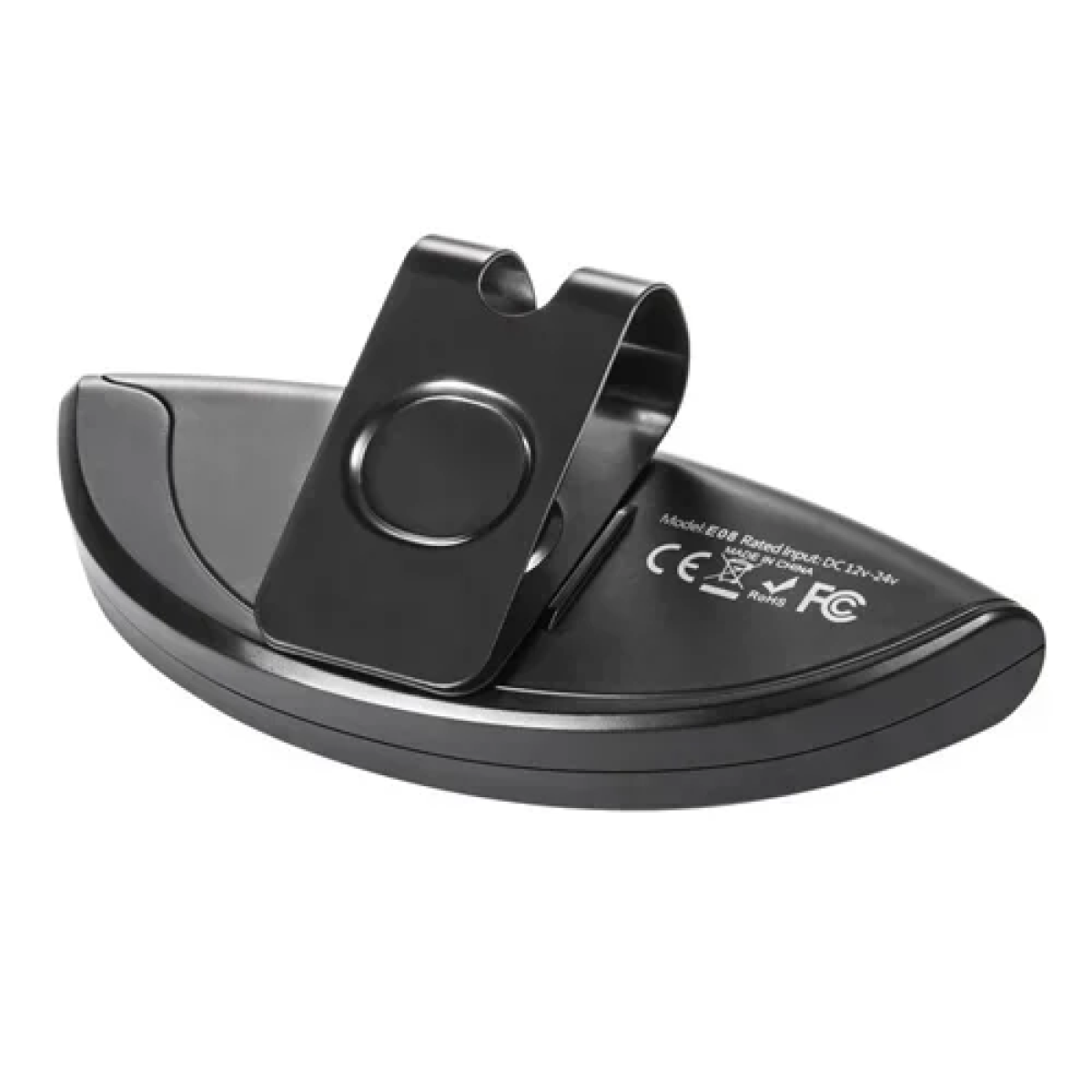 Bluetooth HandsFree αυτοκινήτου με σύστημα Multipoint για το αλεξήλιο E08 - μαύρο - Image 2