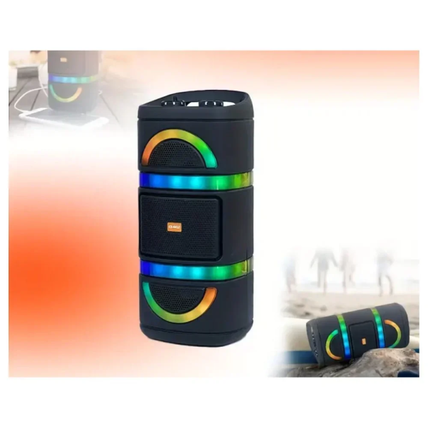 CS-4412 Φορητό Ηχείο Καραόκε 2 x 4'' bluetooth fm, usb, tf, tws και rgb φωτισμός