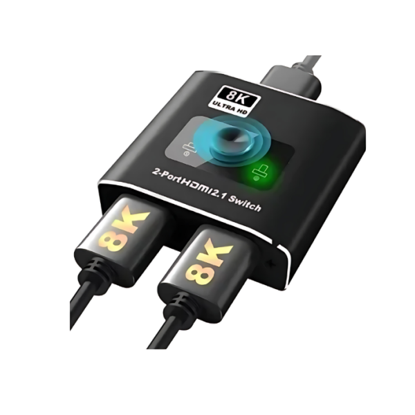 Διαχωριστής HDTV 2×1 switch 8K Andowl QZ8Q2