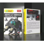 Διαχωριστής HDTV 2×1 switch 8K Andowl QZ8Q2 - Image 4