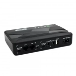 Δικτυακό φορητό Mini DC UPS 10000mAh USB, RJ-45 Andowl Q-UP700 – μαύρο - Image 2