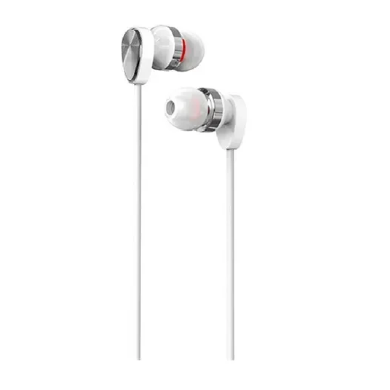 Ενσύρματα ακουστικά In-Ear με βύσμα 3.5mm Ezra Ep-25 λευκά