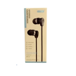 Ενσύρματα ακουστικά In-Ear με βύσμα 3.5mm Ezra Ep-25 μαύρα - Image 2