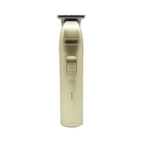 Επαναφορτιζόμενη κουρευτική μηχανή 1200mAh Andowl Q-XT12 χρυσή