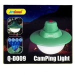 Επαναφορτιζόμενο φανάρι LED Andowl Q-D009 πράσινο