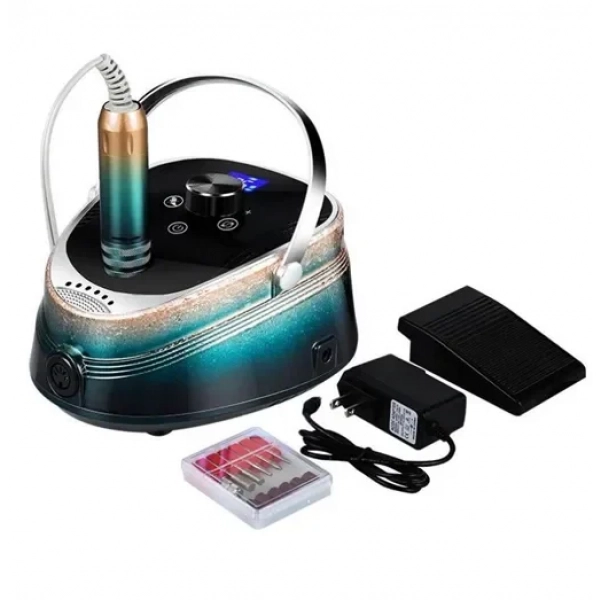 Επαγγελματικός ηλεκτρικός τροχός Manicure & Pedicure με Touch οθόνη 50W BQ730 πράσινο