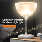 Επιτραπέζιο φωτιστικό LED με ηχείο Bluetooth - Music Wireless Speaker Atmosphere Light JY-35 - Image 2