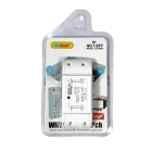 Έξυπνος μονός διακόπτης WiFi – WiFi Smart Switch Andowl Q-TD658 λευκό