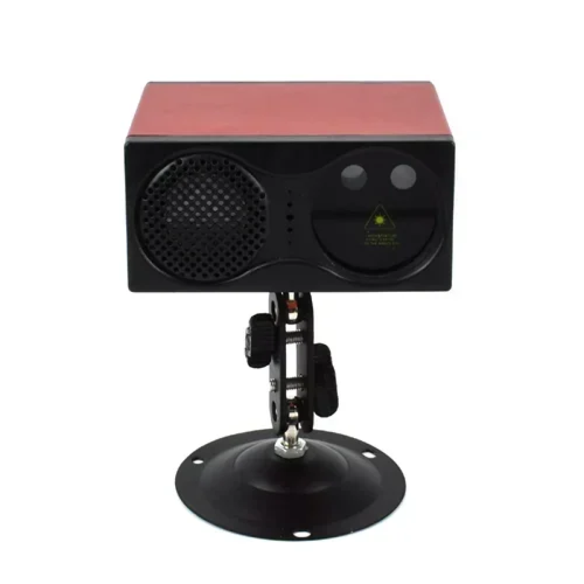 Φορητό Bluetooth V5.0 ηχείο & φωτορυθμικός προβολέας RGB με κάρτα TF Andowl Q-RGK02 – κόκκινο - Image 2