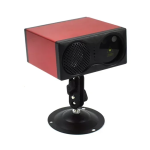 Φορητό Bluetooth V5.0 ηχείο & φωτορυθμικός προβολέας RGB με κάρτα TF Andowl Q-RGK02 – κόκκινο