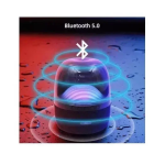 Φορητό ηχείο Bluetooth 5W με ραδιόφωνο και διάρκεια μπαταρίας έως 6 ώρες Andowl Q-YX6677 - μαύρο - Image 2