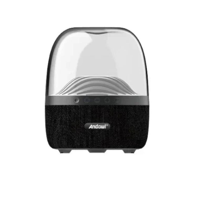 Φορητό ηχείο Bluetooth 5W με ραδιόφωνο και διάρκεια μπαταρίας έως 6 ώρες Andowl Q-YX6677 - μαύρο