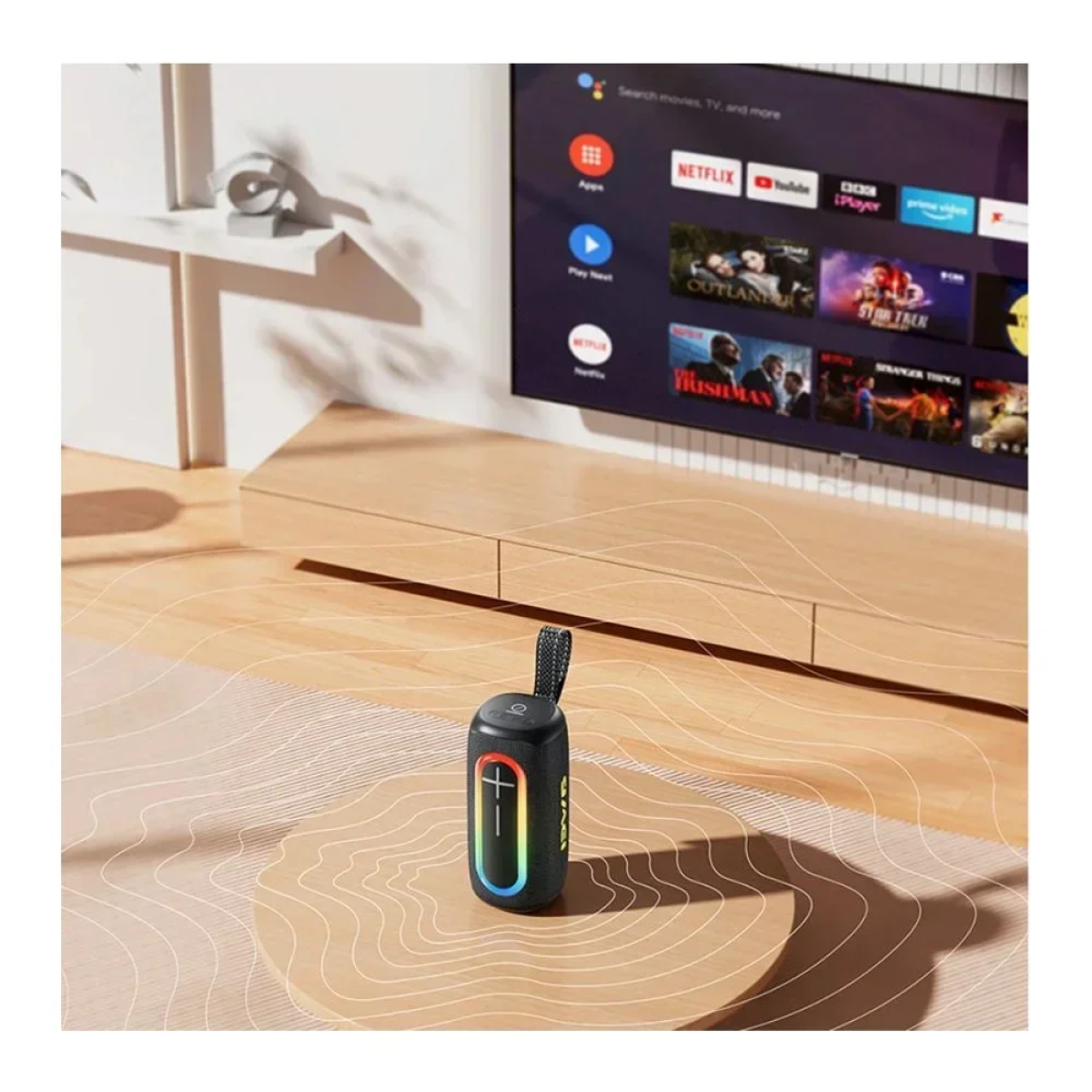 Φορητό Ηχείο Bluetooth Awei Y885 με LED