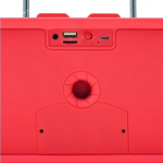 Φορητό ηχείο Bluetooth FM, USB, κάρτα TF Andowl QW09 – κόκκινο - Image 3