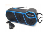 Φορητό ηχείο Bluetooth με ηλιακό πάνελ και φακό Cclamp CL-823 μαύρο/μπλε - Image 2